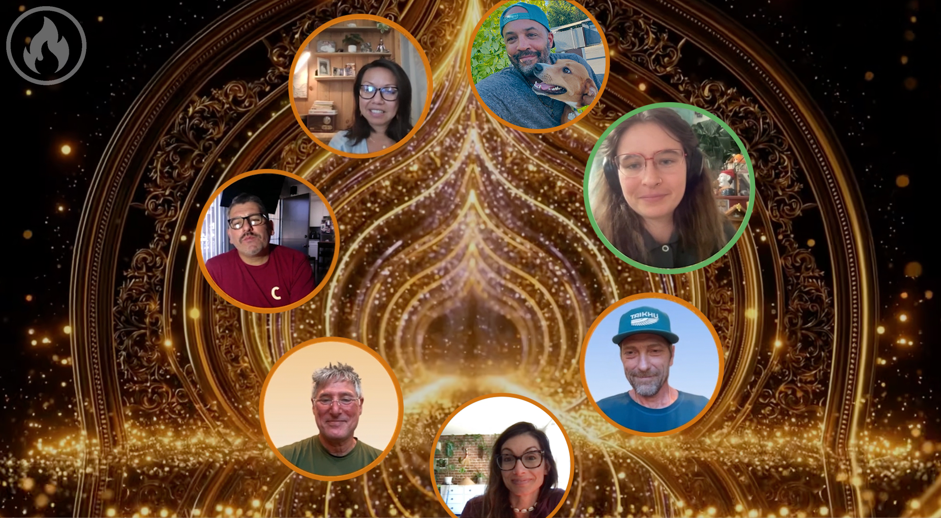 CircleUp gathering in the lightheart room