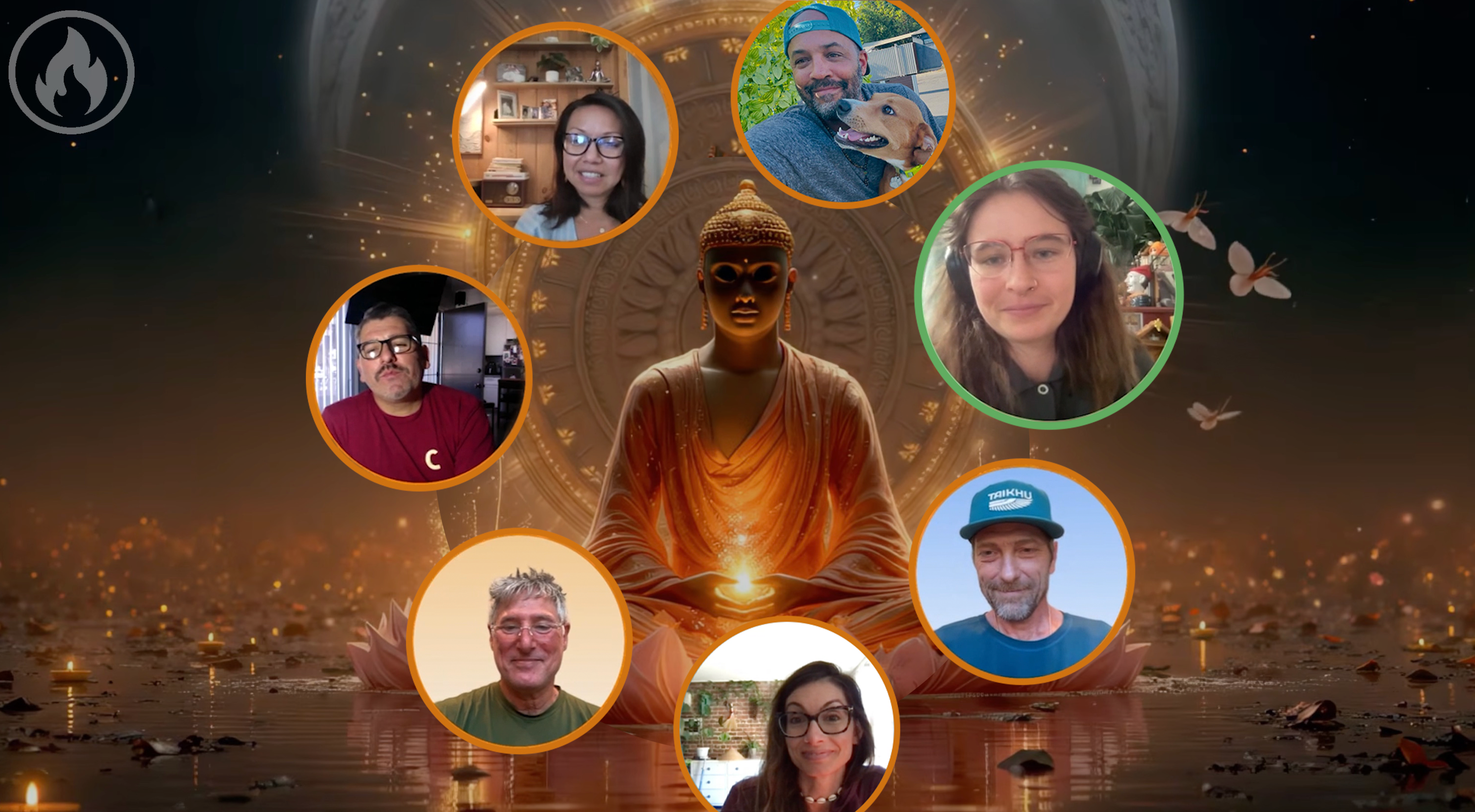 CircleUp gathering in the meditation room