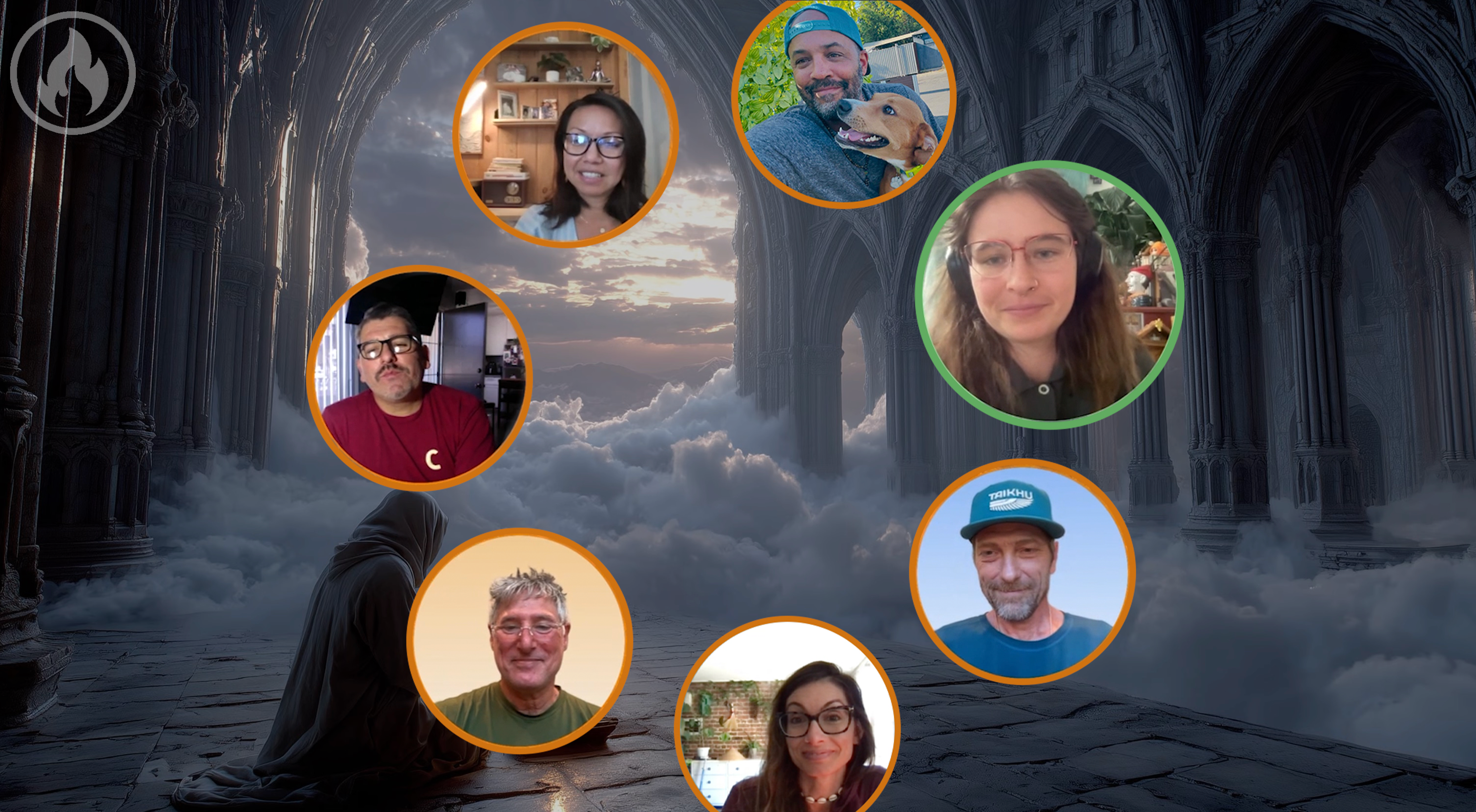 CircleUp gathering in the temple room